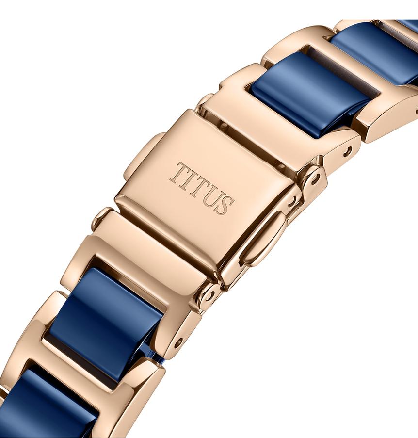 Fair Lady 3 Hands Quartz Stainless Steel with Ceramic Watch W06-03139-009