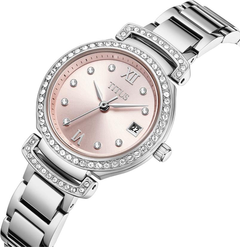 Fair Lady 3 Hands Date Quartz Stainless Steel Watch W06-03139-018