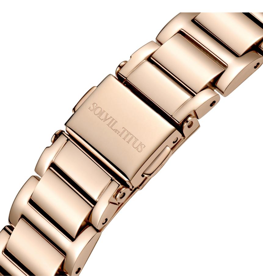 Chandelier 3 Hands Date Quartz Stainless Steel Watch W06-03200-003