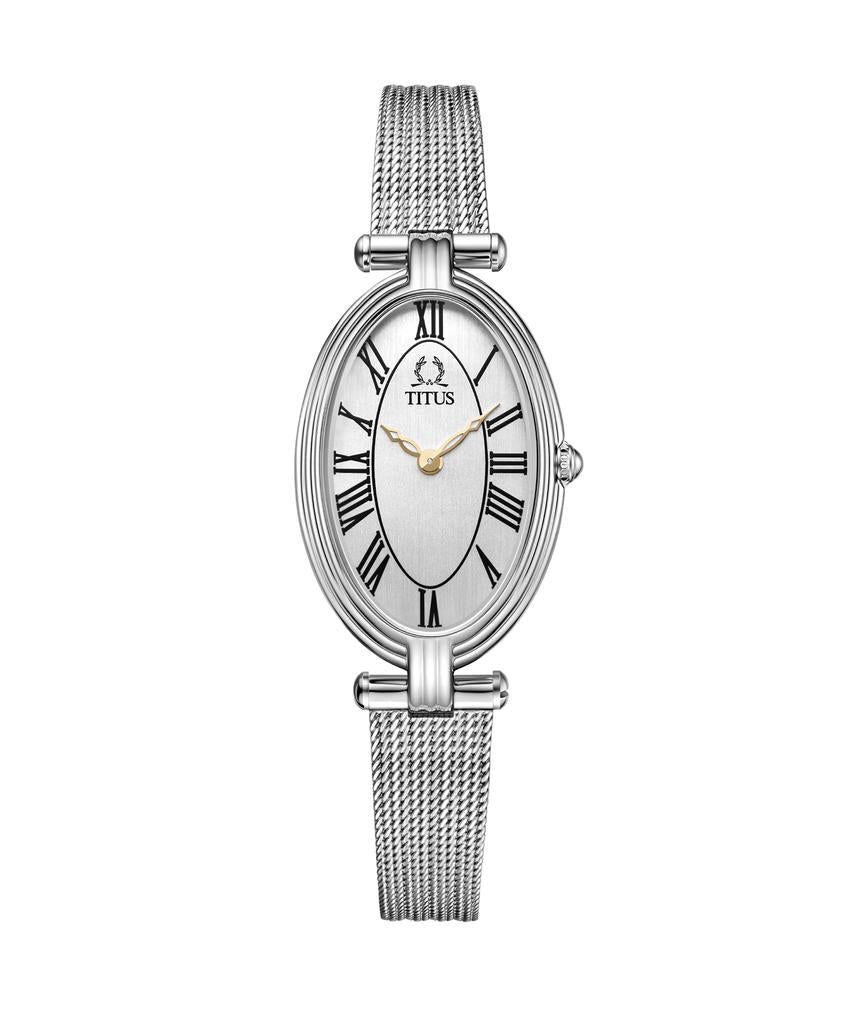 Once 2 Hands Quartz Stainless Steel Watch  W06-03207-016