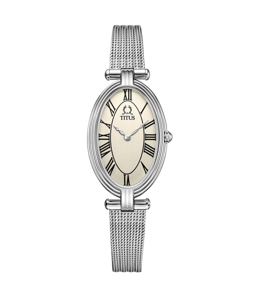 Once 2 Hands Quartz Stainless Steel Watch  W06-03207-017