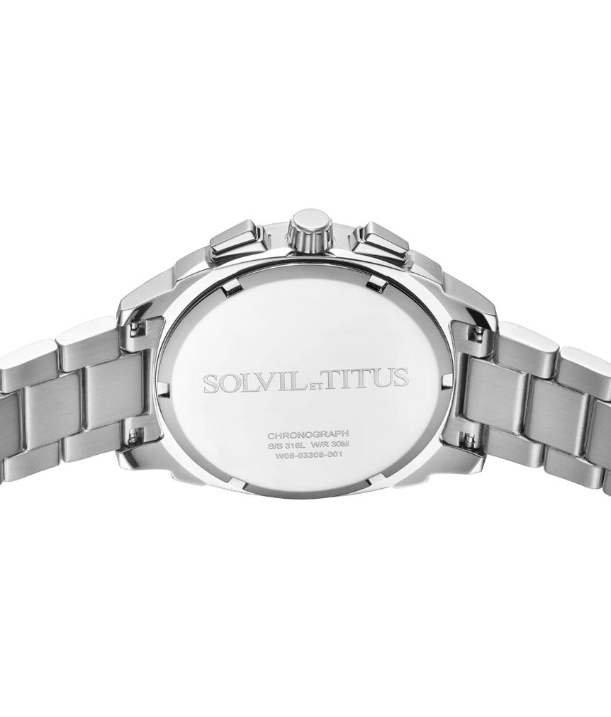 Modernist Chronograph Quartz Stainless Steel Watch W06-03308-001