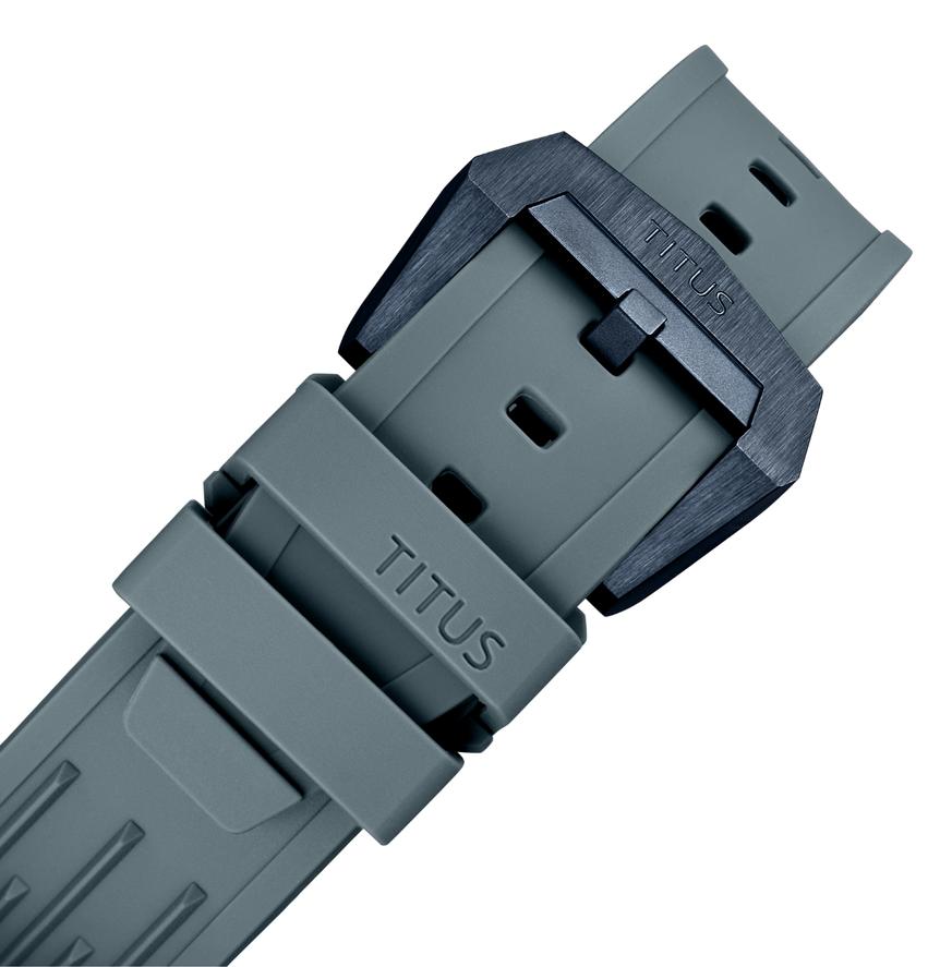 Quest Multi-Function Mechanical Silicone Watch  W06-03342-004