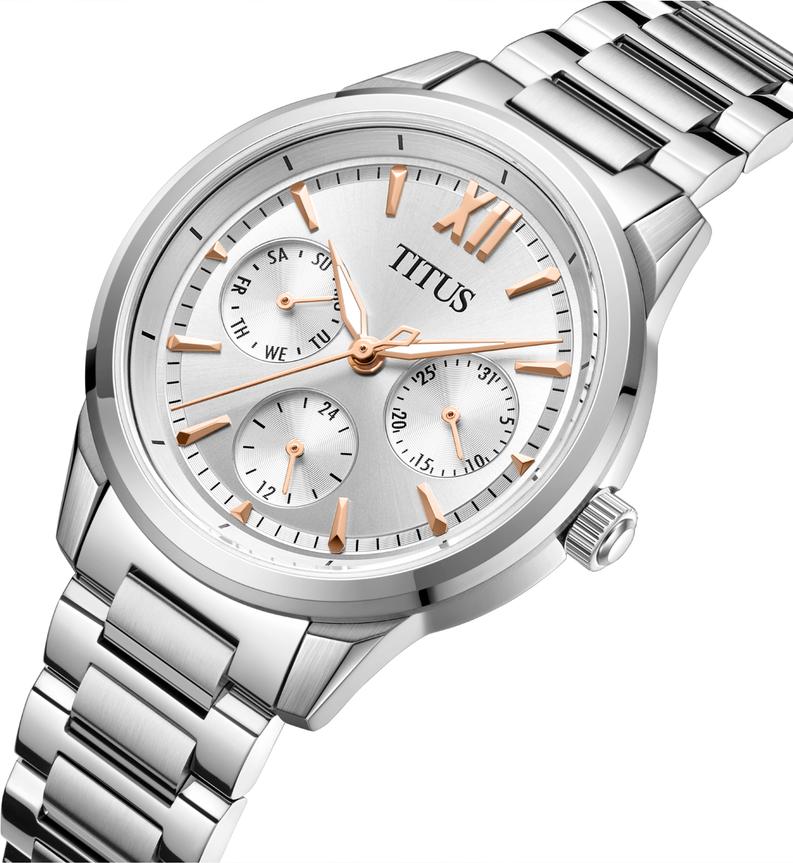 Fashionista Multi-Function Quartz Stainless Steel Watch  W06-03346-003
