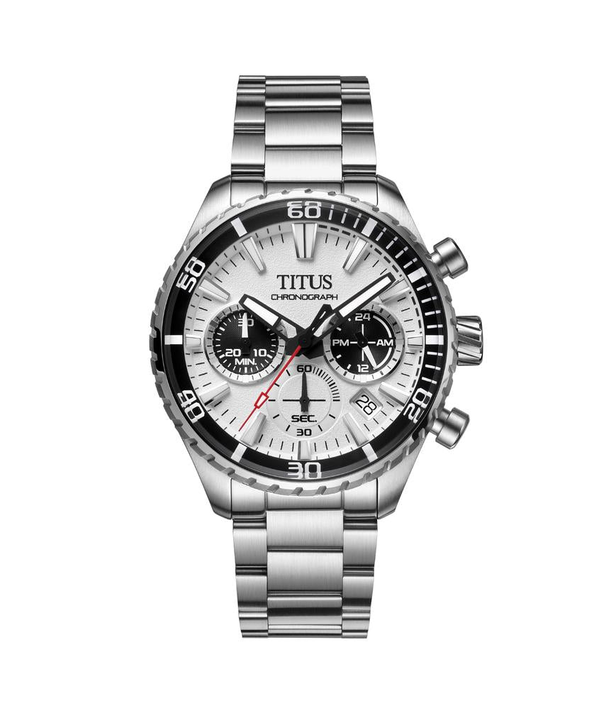 Saber Chronograph Quartz Stainless Steel Watch  W06-03364-001