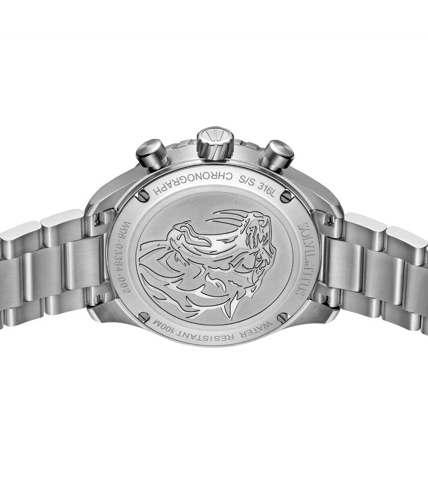 Saber Chronograph Quartz Stainless Steel Watch  W06-03364-002
