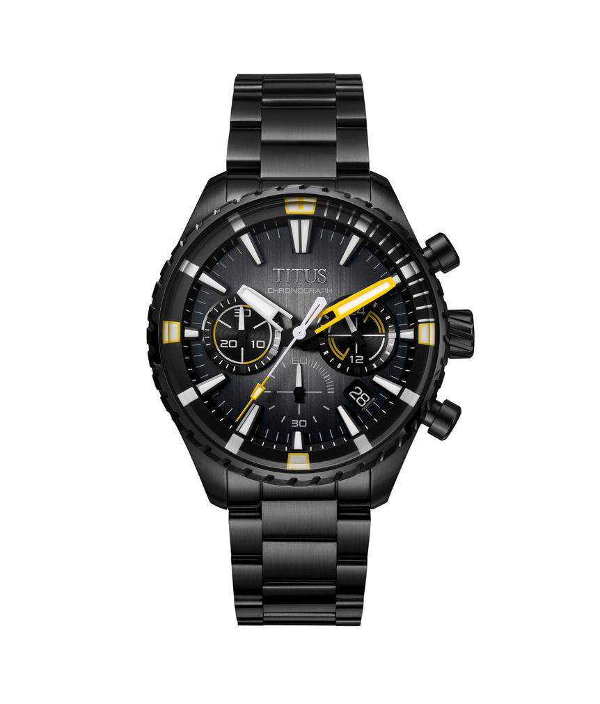 Saber Chronograph Quartz Stainless Steel Watch  W06-03364-004