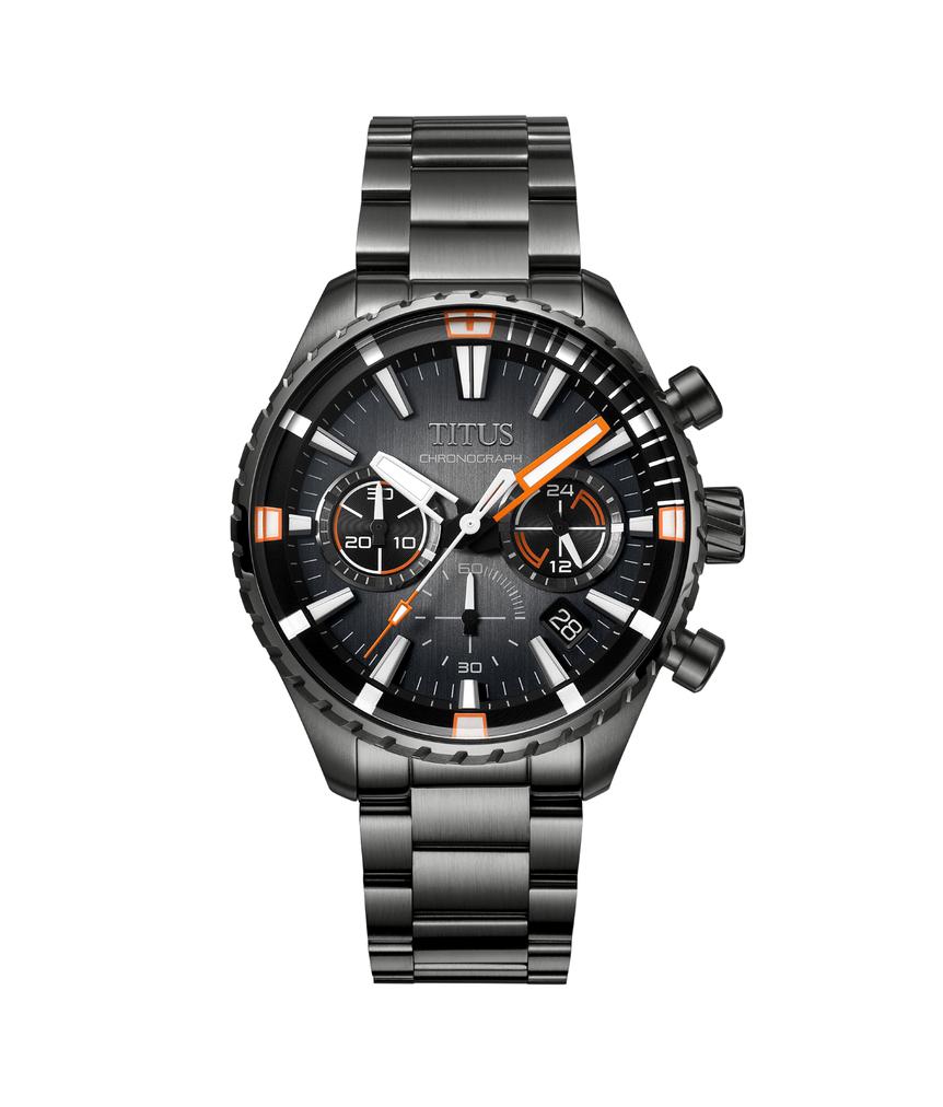 Saber Chronograph Quartz Stainless Steel Watch  W06-03364-005