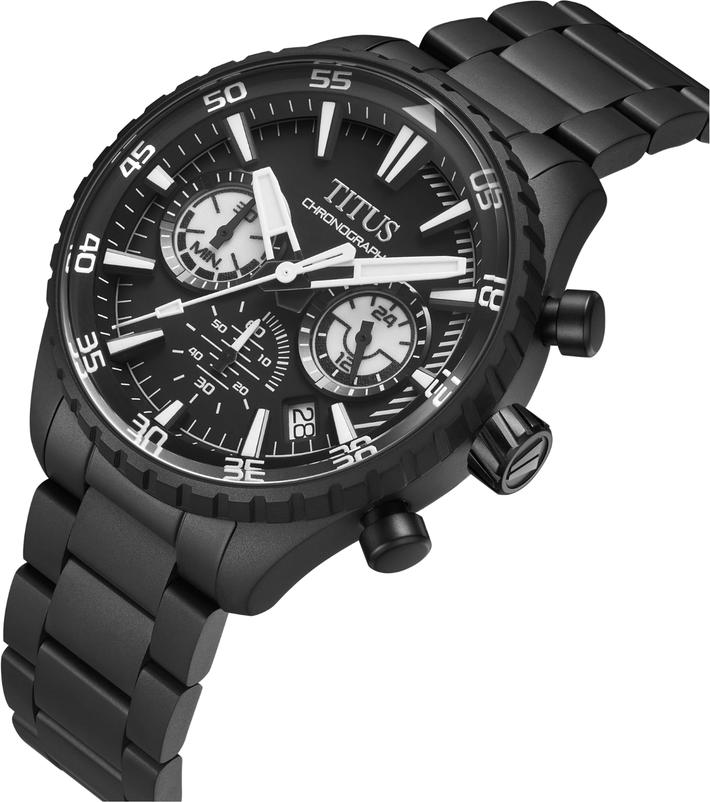 Saber Chronograph Quartz Stainless Steel Watch  W06-03364-006