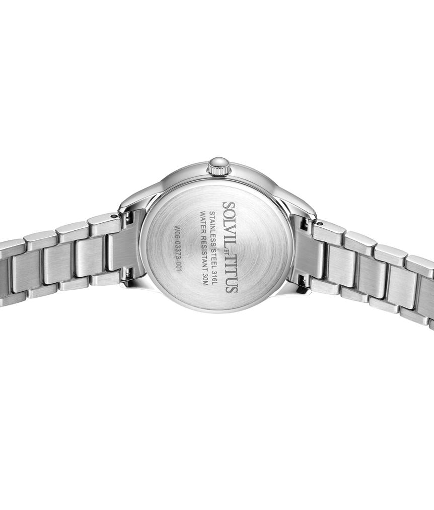 Fair Lady 3 Hands Date Quartz Stainless Steel Watch  W06-03373-001