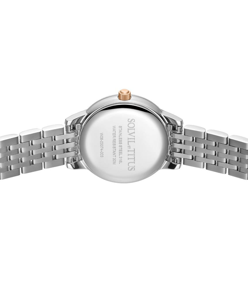 Fair Lady 3 Hands Quartz Stainless Steel Watch  W06-03374-003