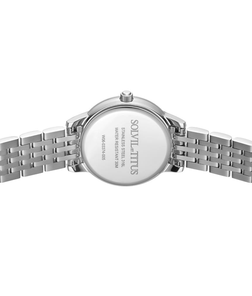 Fair Lady 3 Hands Quartz Stainless Steel Watch  W06-03374-005