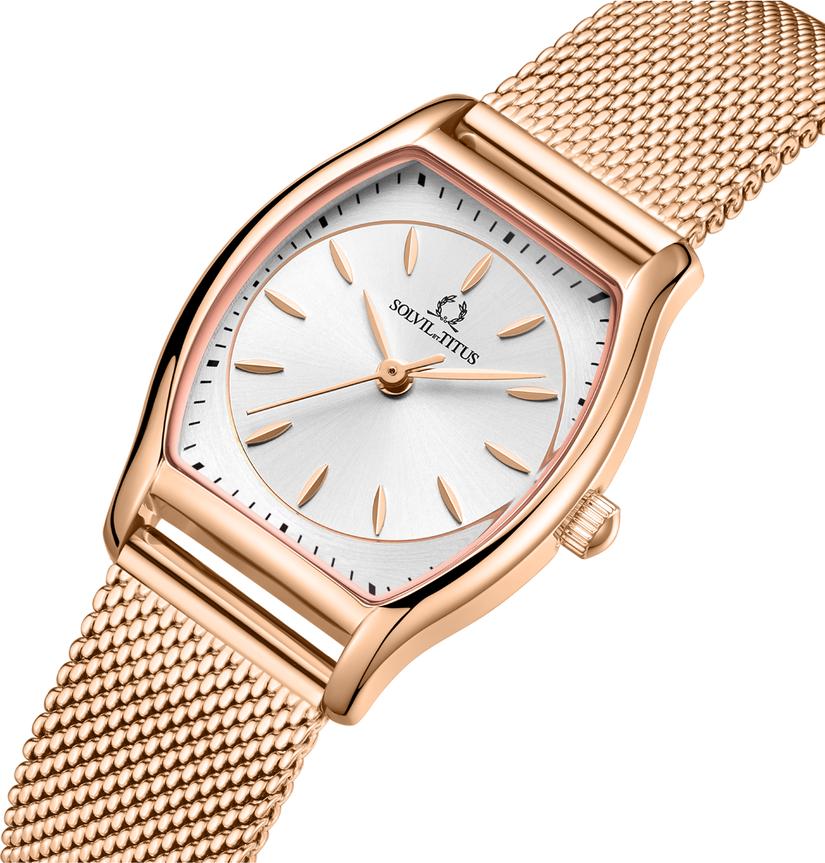 Barista 3 Hands Quartz Stainless Steel Watch  W06-03384-005