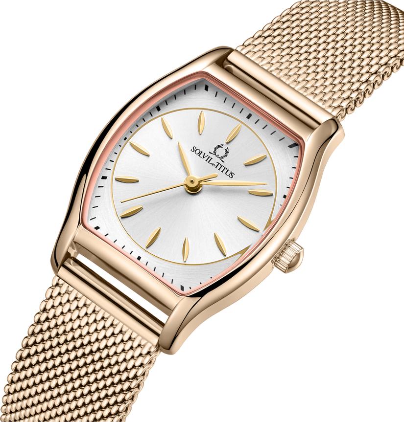 Barista 3 Hands Quartz Stainless Steel Watch  W06-03384-006