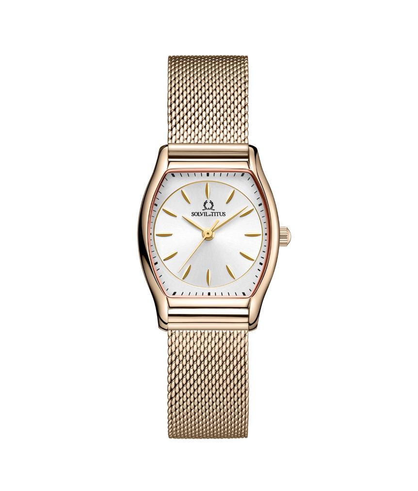 Barista 3 Hands Quartz Stainless Steel Watch  W06-03384-006