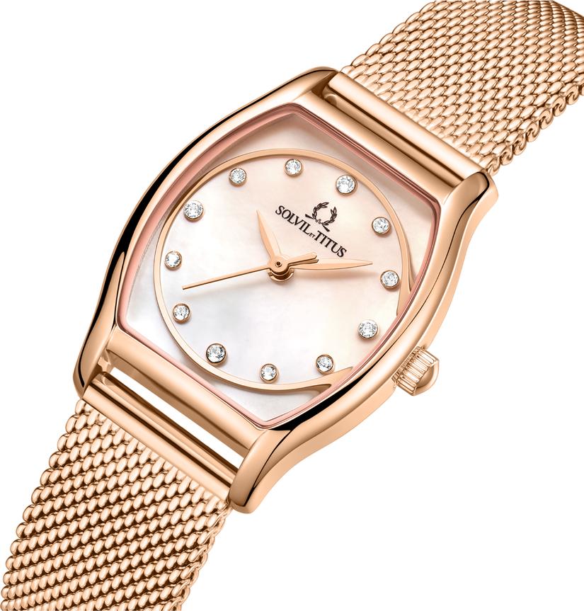 Barista 3 Hands Quartz Stainless Steel Watch  W06-03384-008