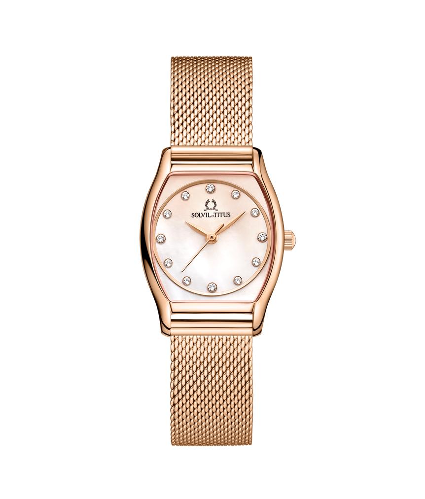Barista 3 Hands Quartz Stainless Steel Watch  W06-03384-008