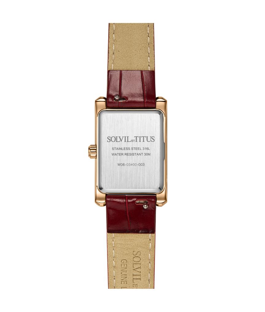 Fair Lady 2 Hands Quartz Leather Watch  W06-03400-003