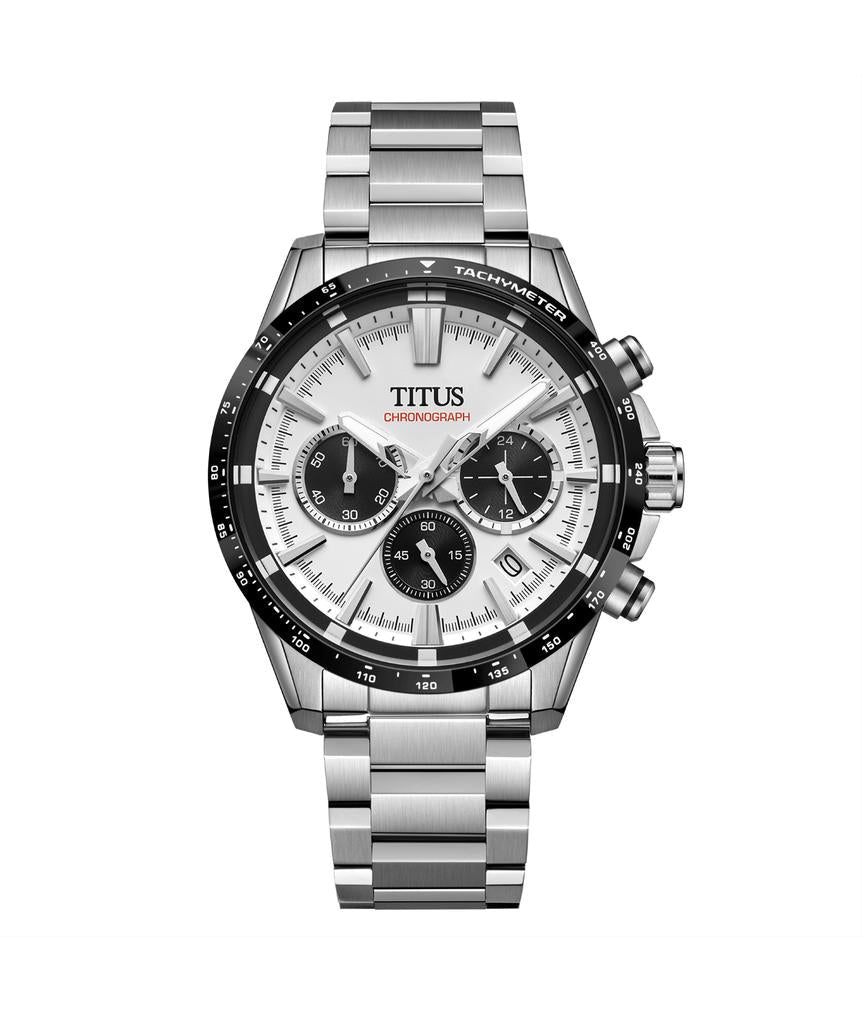 Saber Chronograph Quartz Stainless Steel Watch  W06-03401-001