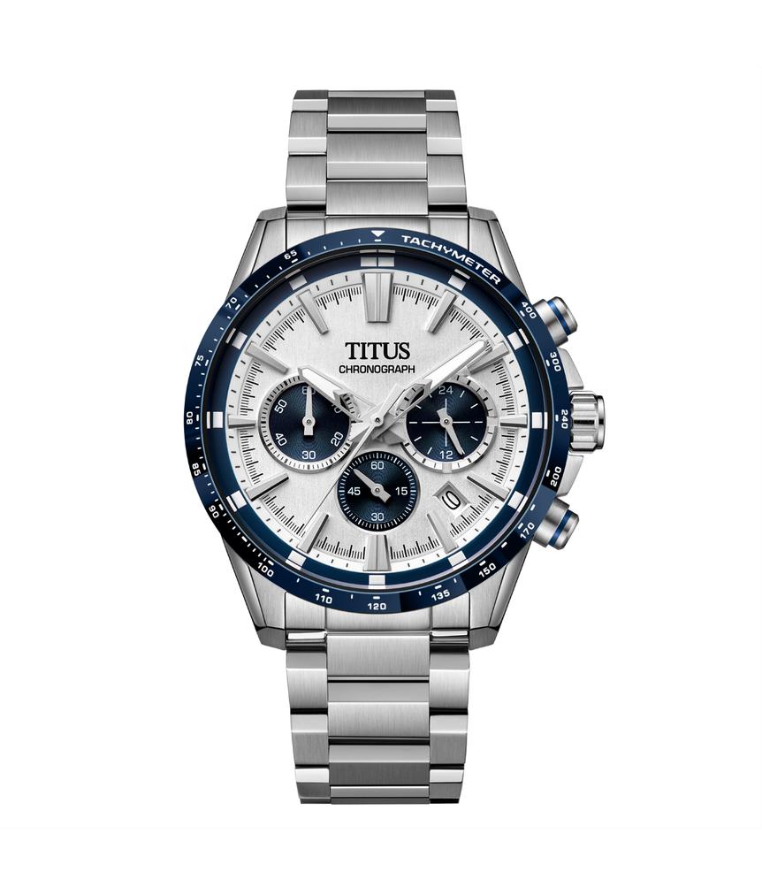 Saber Chronograph Quartz Stainless Steel Watch  W06-03401-002