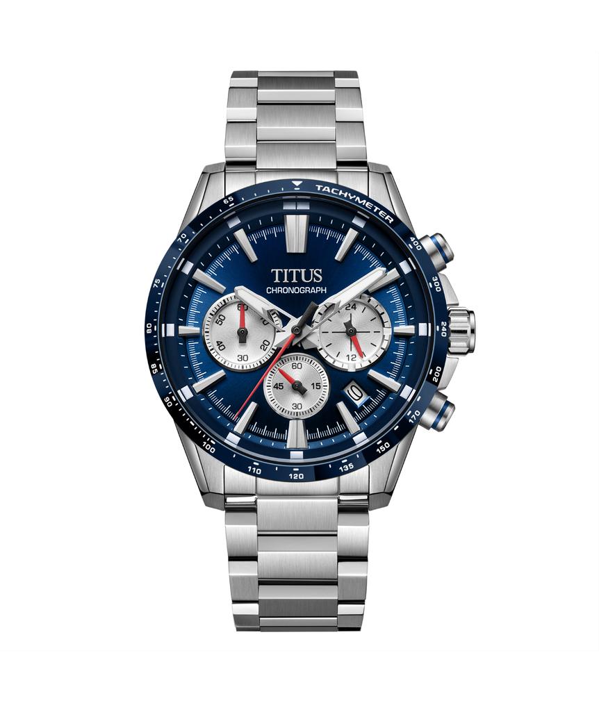 Saber Chronograph Quartz Stainless Steel Watch  W06-03401-003