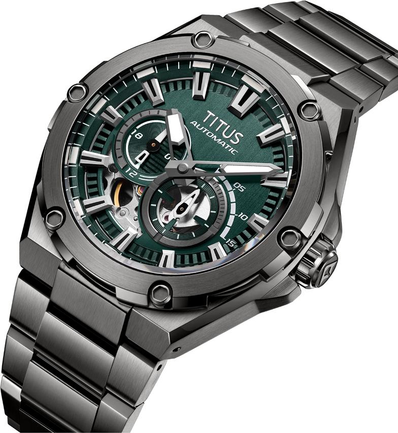 Voyager Multi-Function Mechanical Stainless Steel Watch  W06-03410-002
