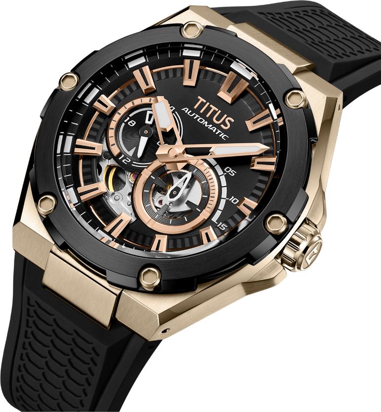 Voyager Multi-Function Mechanical Silicon Watch  W06-03410-006