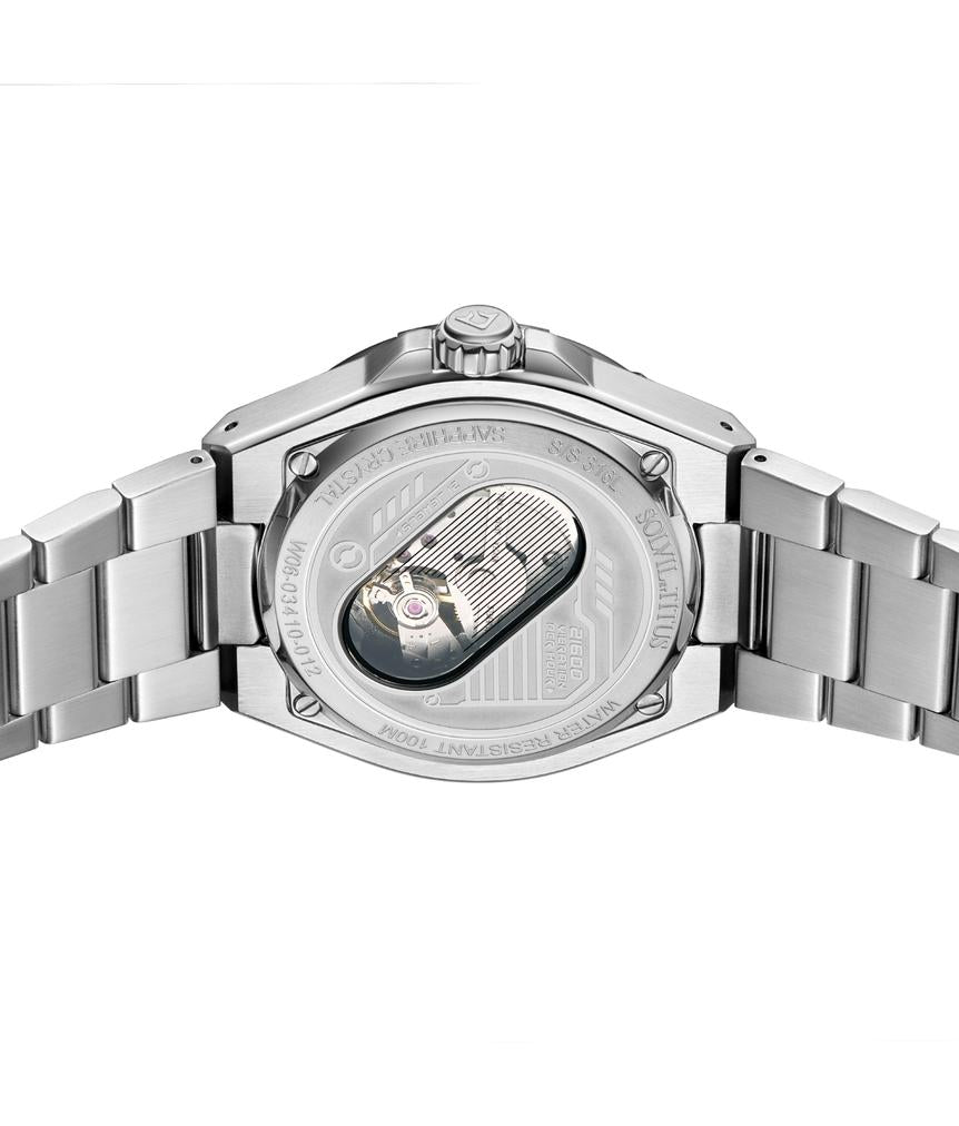 Voyager Multi-Function Mechanical Stainless Steel Watch  W06-03410-012