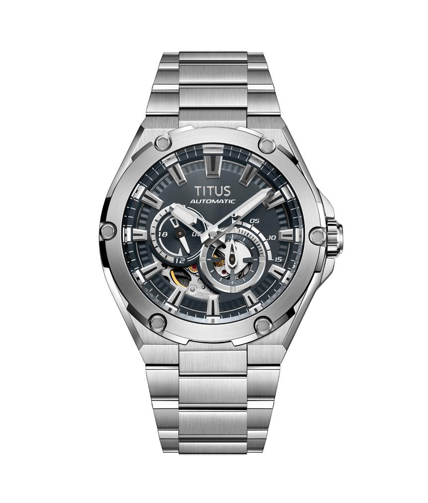 Voyager Multi-Function Mechanical Stainless Steel Watch  W06-03410-012