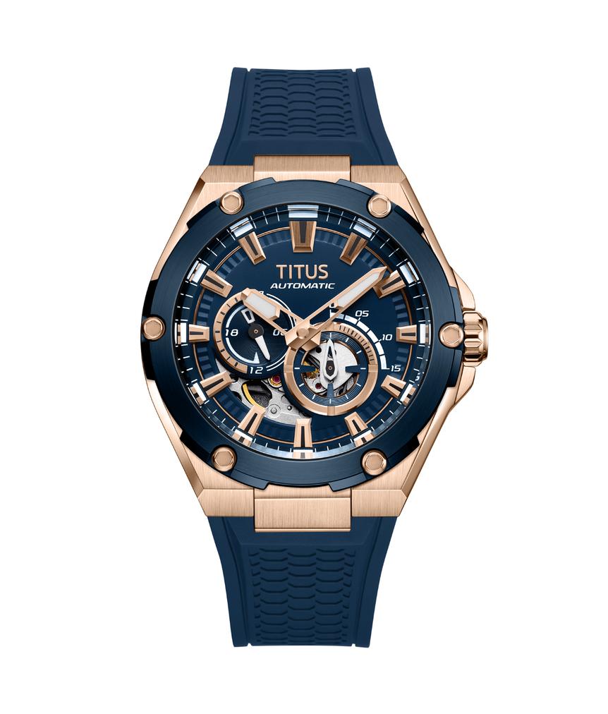 Voyager Multi-Function Mechanical Silicone Watch  W06-03410-014