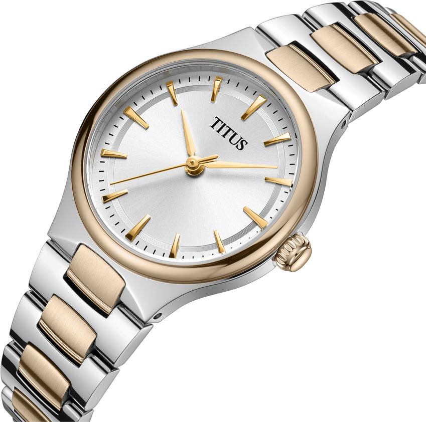 Fair Lady 3 Hands Quartz Stainless Steel Watch  W06-03411-002