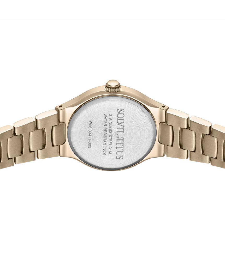 Fair Lady 3 Hands Quartz Stainless Steel Watch  W06-03411-003