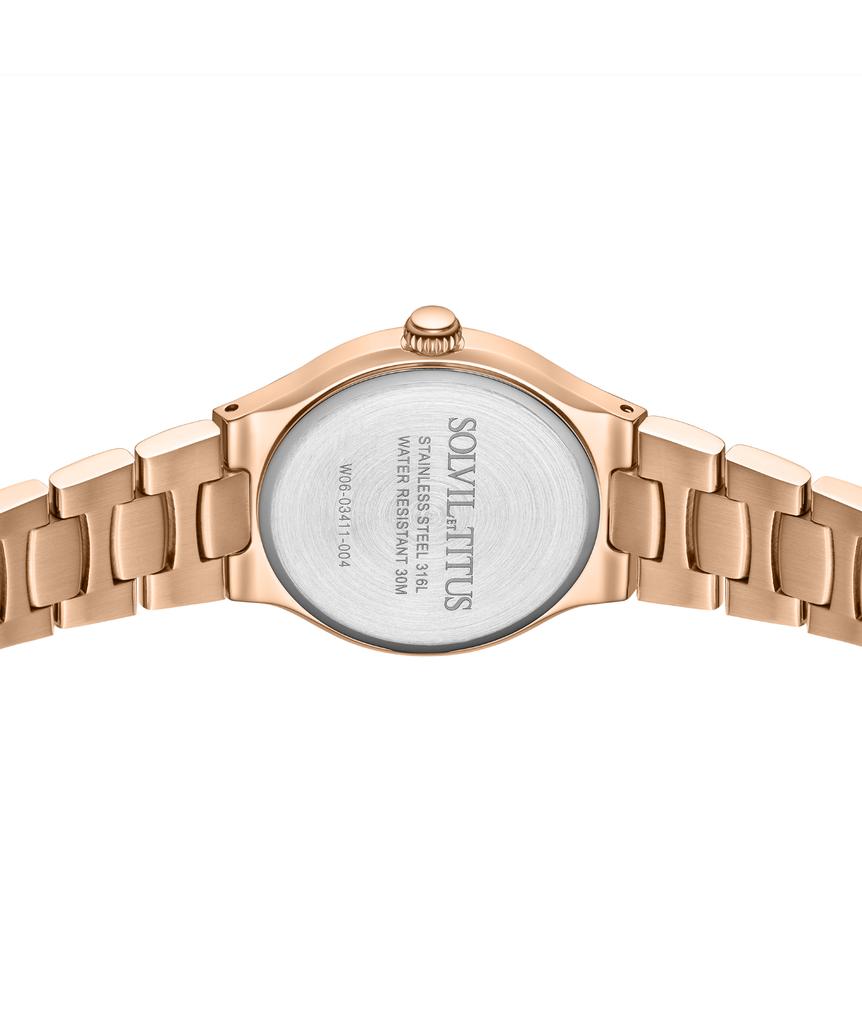 Fair Lady 3 Hands Quartz Stainless Steel Watch  W06-03411-004