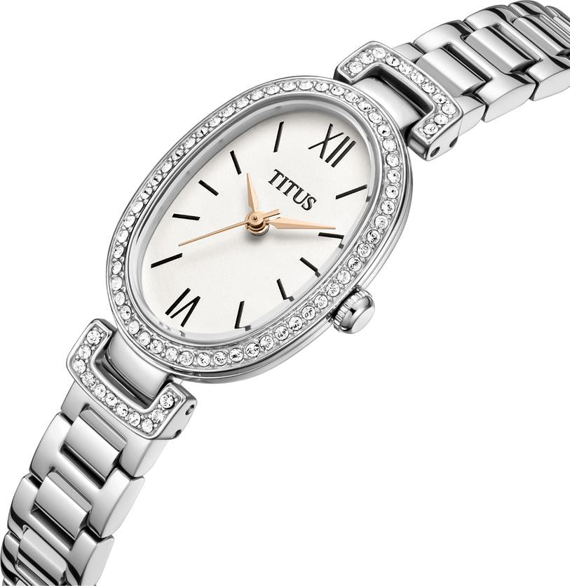 Fair Lady 3 Hands Quartz Stainless Steel Watch  W06-03412-001