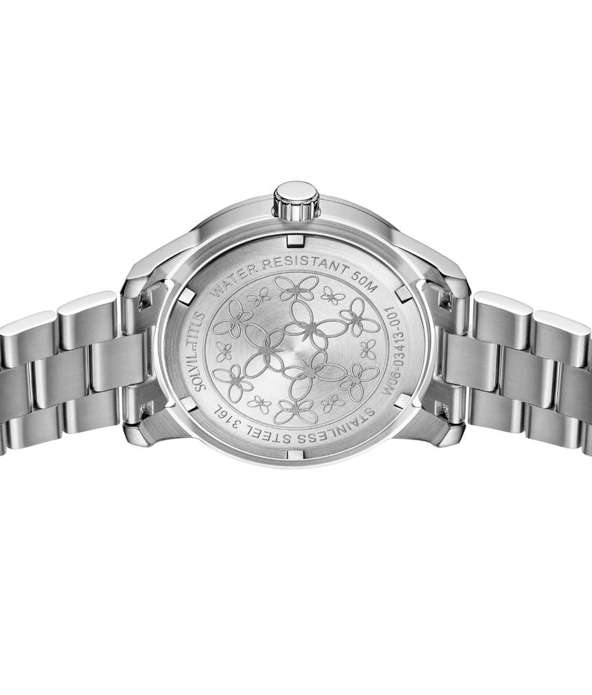 Aspira Multi-Function Quartz Stainless Steel Watch  W06-03413-001