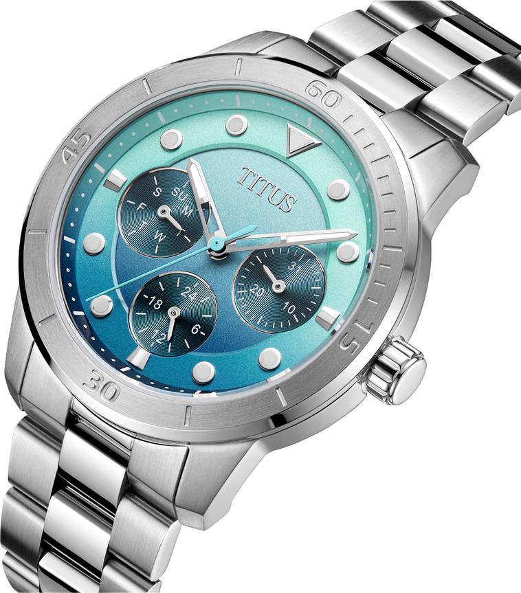 Aspira Multi-Function Quartz Stainless Steel Watch  W06-03413-001