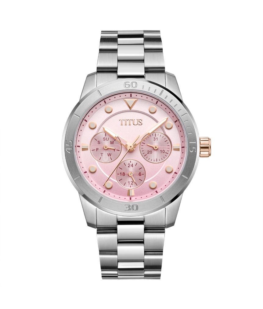Aspira Multi-Function Quartz Stainless Steel Watch  W06-03413-002