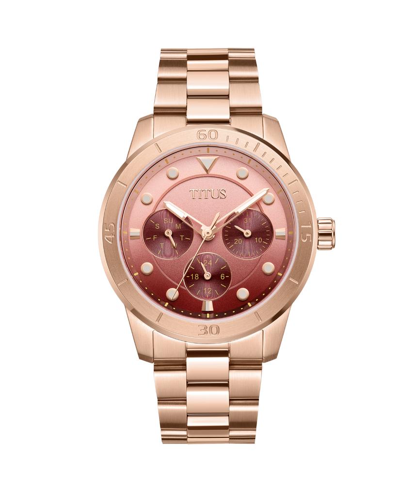 Aspira Multi-Function Quartz Stainless Steel Watch  W06-03413-005