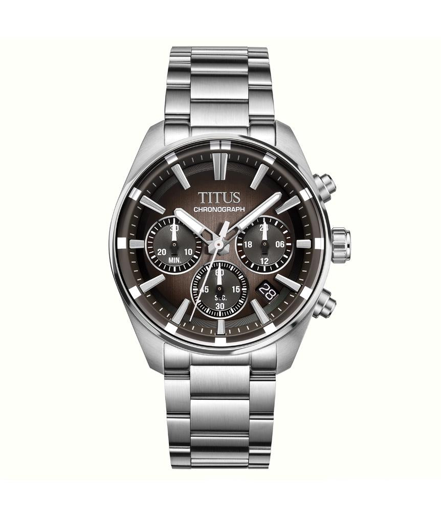 Saber Chronograph Quartz Stainless Steel Watch  W06-03414-003