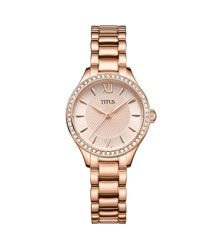 Fair Lady 3 Hands Quartz Stainless Steel Watch  W06-03424-002