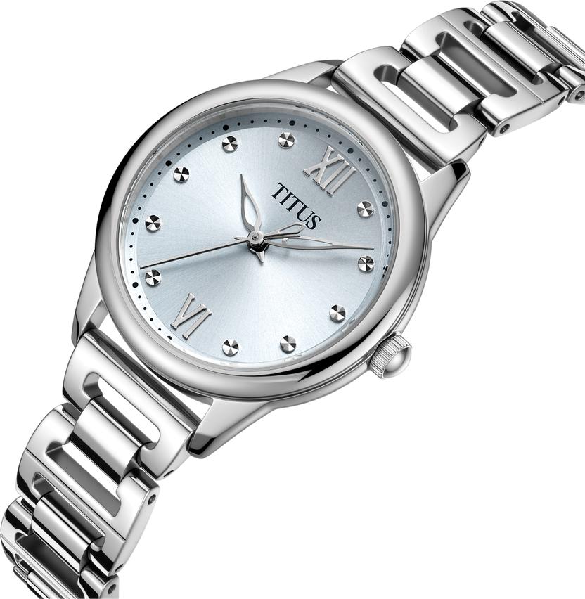 Fashionista 3 Hands Quartz Stainless Steel Watch  W06-03425-001