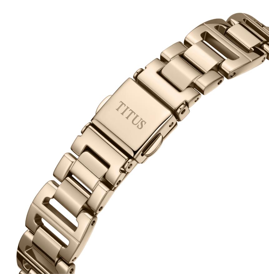 Fashionista 3 Hands Quartz Stainless Steel Watch  W06-03425-004