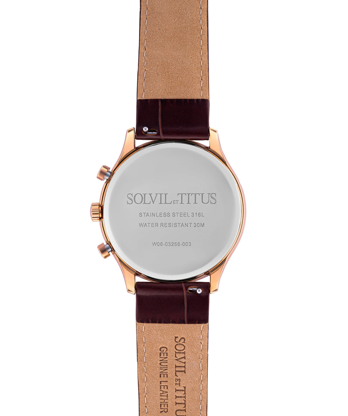 Classicist Multi-Function Quartz Leather Watch W06-03256-003