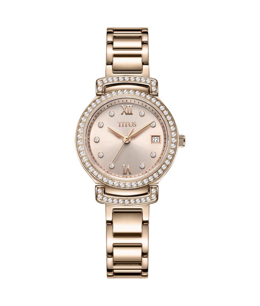Fair Lady 3 Hands Date Quartz Stainless Steel Watch W06-03139-015