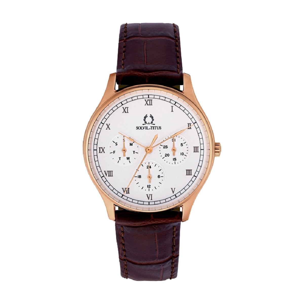 Classicist Multi-Function Quartz Leather Watch W06-03257-002
